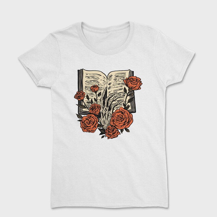 Skeleton Hand Book, Дамска Тениска