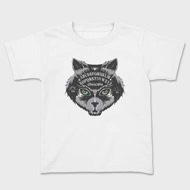 Ouija Cat, Kids' T-Shirt