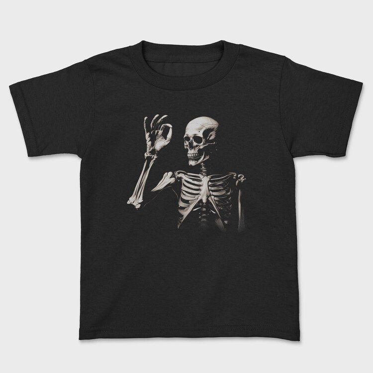 Skeleton Ok, Детска Тениска