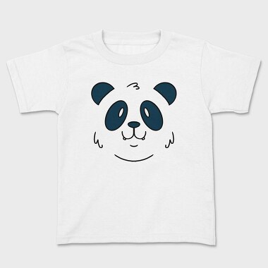 Panda Face, Kids' T-Shirt