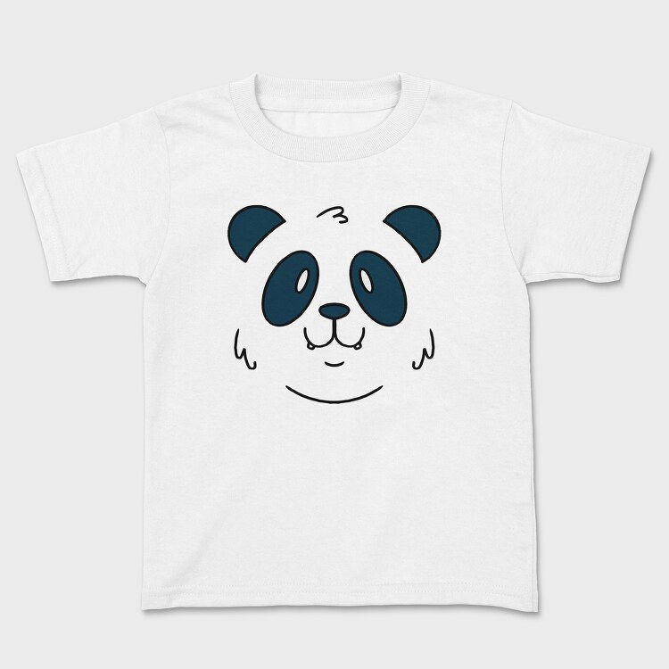 Panda Face, Kids' T-Shirt