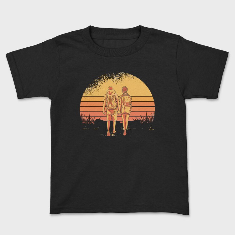 Partner Retro Sunset, Kids' T-Shirt