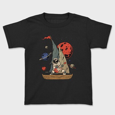Pirate Astronaut, Kids' T-Shirt