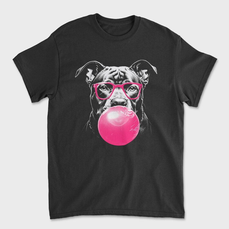 Pitbull Bubblegum, Unisex Men's T-Shirt