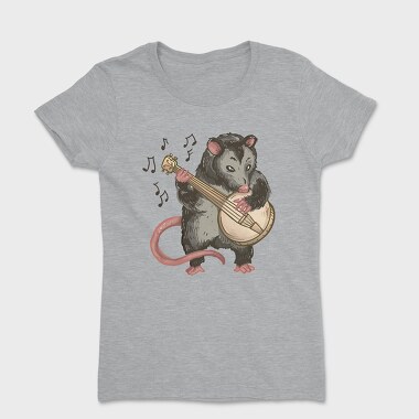 Possum Banjo, Women's T-Shirt