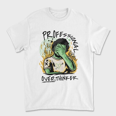 Professional Overthinker, Unisex Men's T-Shirt