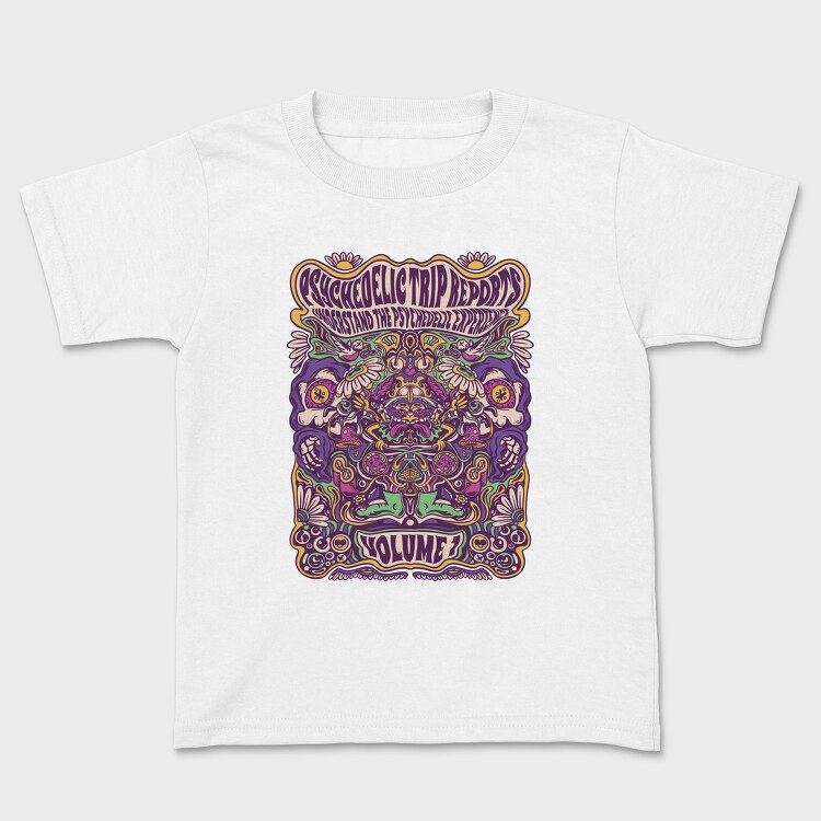 Psichedelic Experience, Kids' T-Shirt