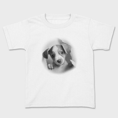 Puppy Coming Out, Kids' T-Shirt