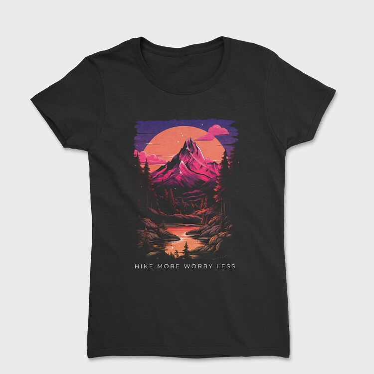 Purple Mountain Hike, Women's T-Shirt