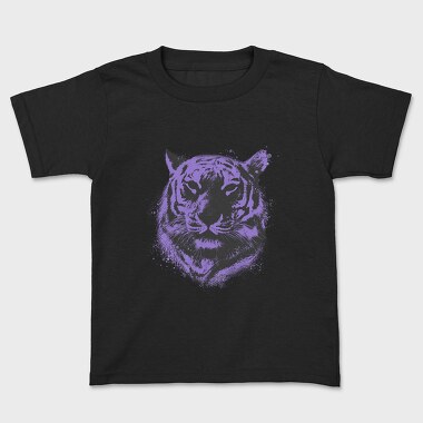 Детска Тениска, Purple Tiger
