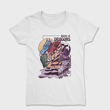 Queen of Dragons, Women's T-Shirt