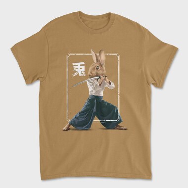 Rabbit Ninja, Unisex Men's T-Shirt
