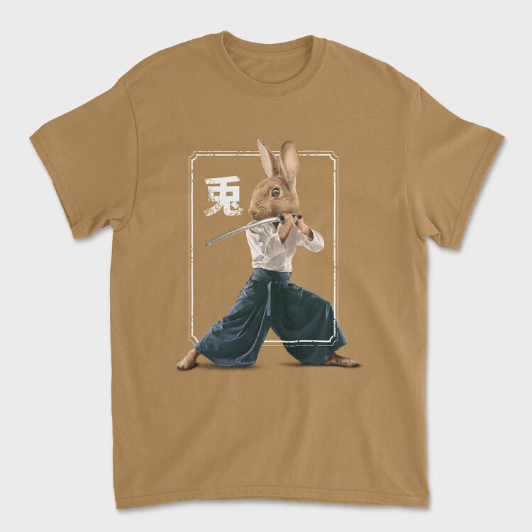 Rabbit Ninja, Unisex Men's T-Shirt