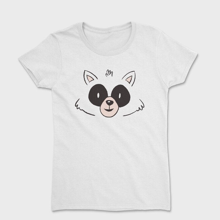 Raccoon Face, Women's T-Shirt