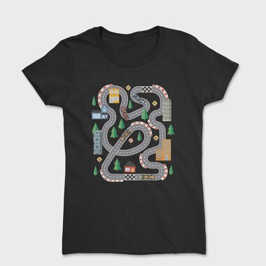 Race Track, Women's T-Shirt