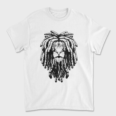 Rasta Lion, Unisex Men's T-Shirt