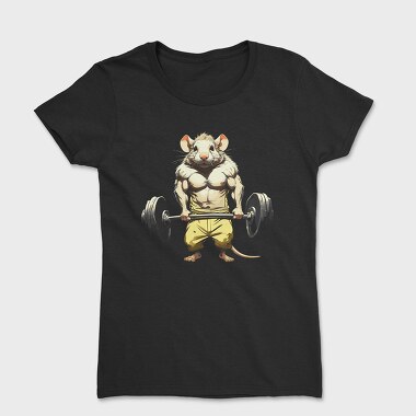 Women's T-Shirt, Rat Dead Lift
