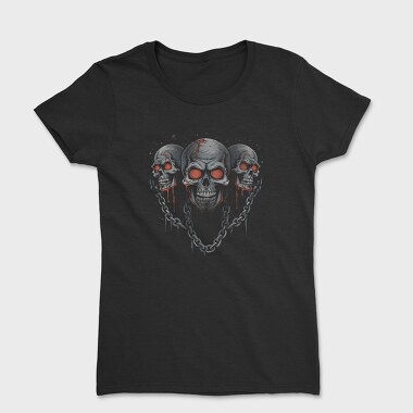 Skulls Chains, Women's T-Shirt