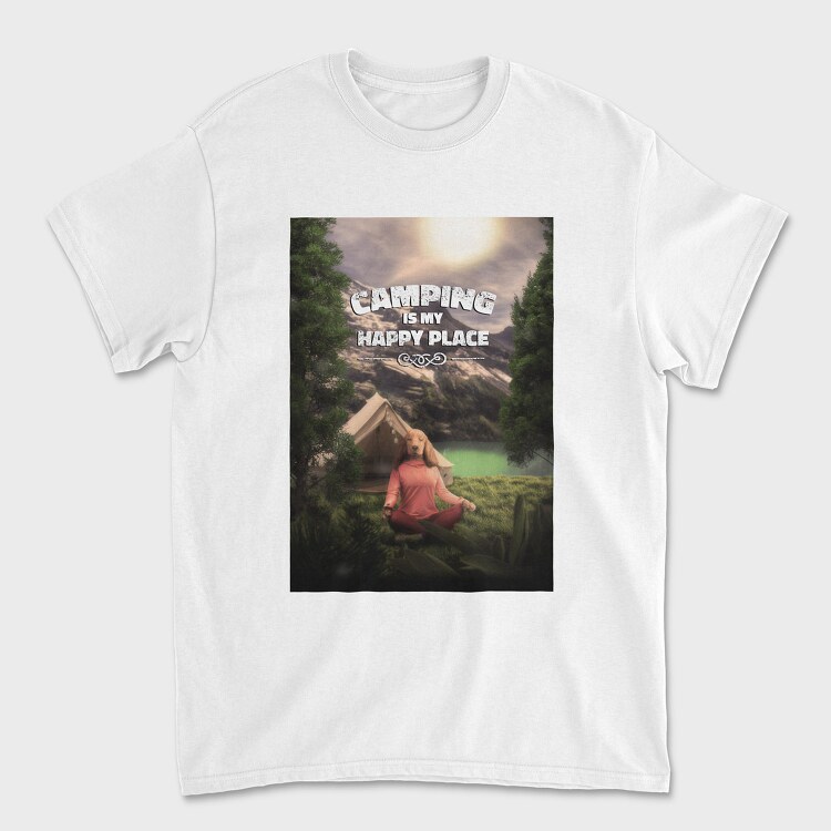 Yoga Camping, Unisex Men's T-Shirt