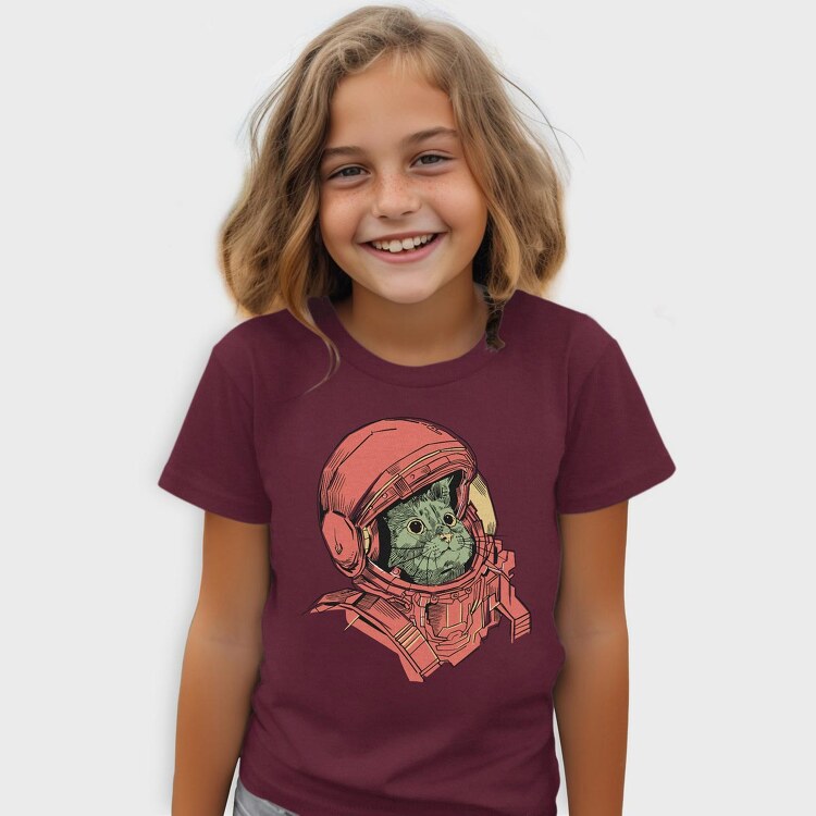 Mona Lisa Mask, Kids' T-Shirt
