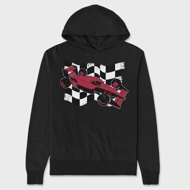 Racing Car, Unisex Men's Hoodie