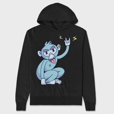 Rock Monkey, Unisex Men's Hoodie