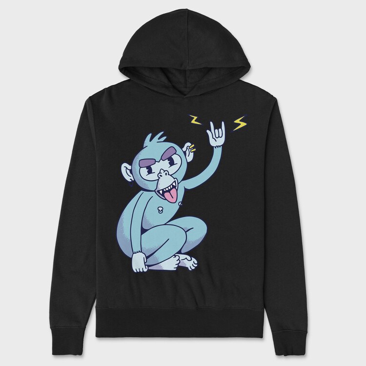 Rock Monkey, Унисекс Мъжко Суичър