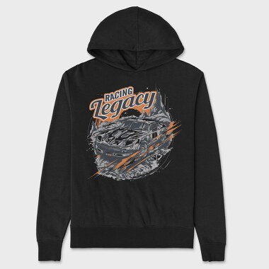 Racing Legacy Retro Car, Unisex Men's Hoodie