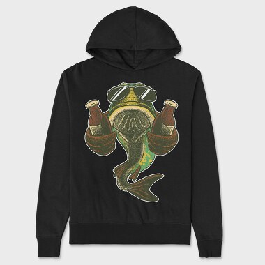 Pike Beer Sunglasses, Unisex Men's Hoodie