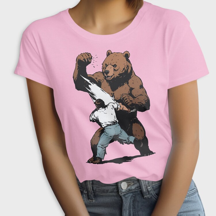 Pike Fish Jump, Unisex Men's T-Shirt