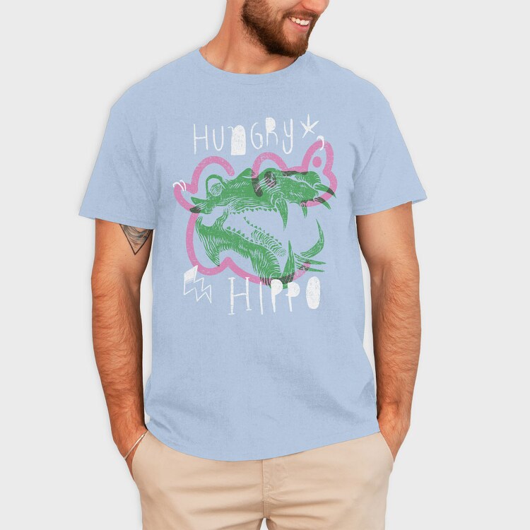 Pike Fish Monochrome, Unisex Men's T-Shirt