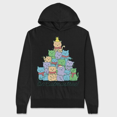 Oh Catmastree, Unisex Men's Hoodie