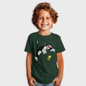 Monochrome Portrait Bear, Kids' T-Shirt