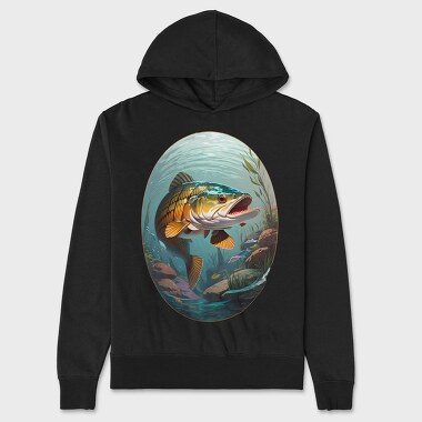 Pikewater Fish, Unisex Men's Hoodie