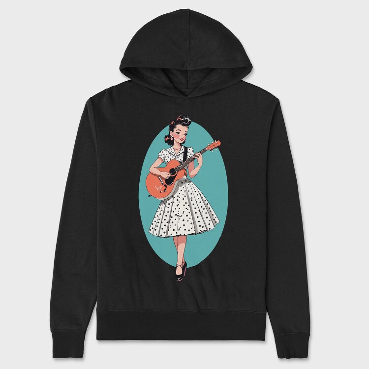 Pin Up Girl, Унисекс Мъжко Суичър