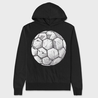 Old Ball Football, Unisex Men's Hoodie