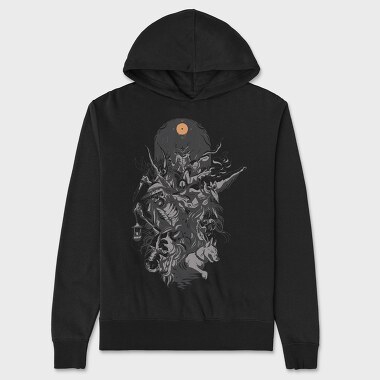 Monster Portal, Unisex Men's Hoodie