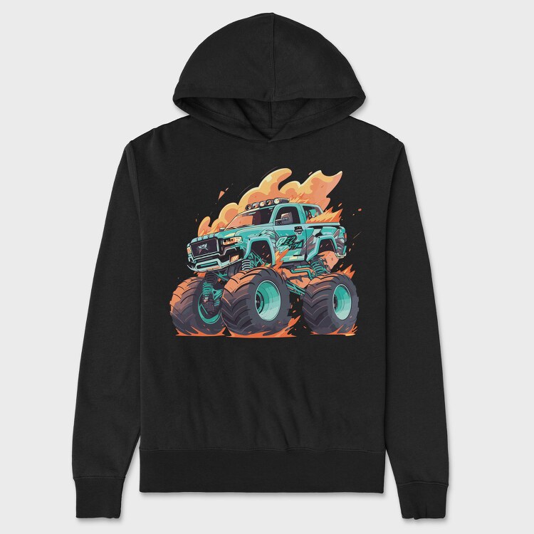 Monster Truck, Унисекс Мъжко Суичър