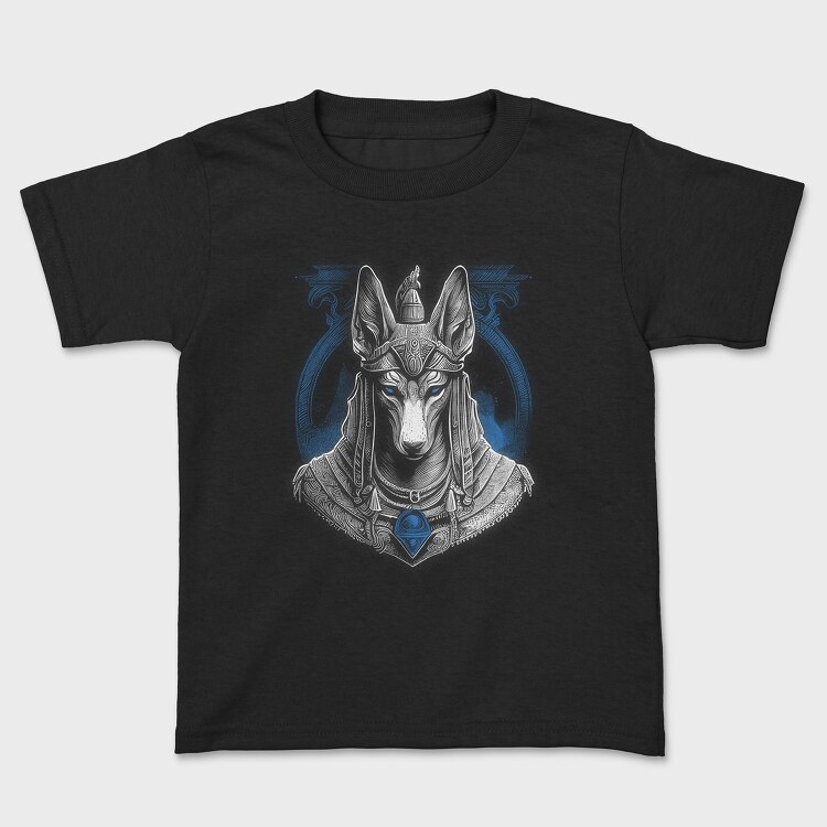 Anubis White, Kids' T-Shirt