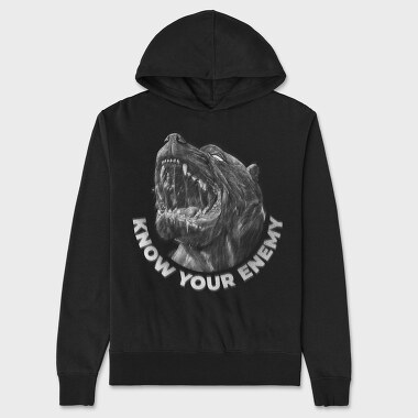 Pitbull Know Your Enemy, Unisex Men's Hoodie