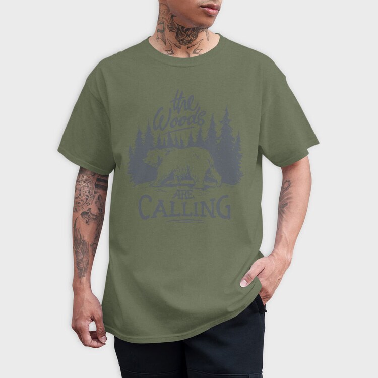 Sakura Forest, Unisex Men's T-Shirt