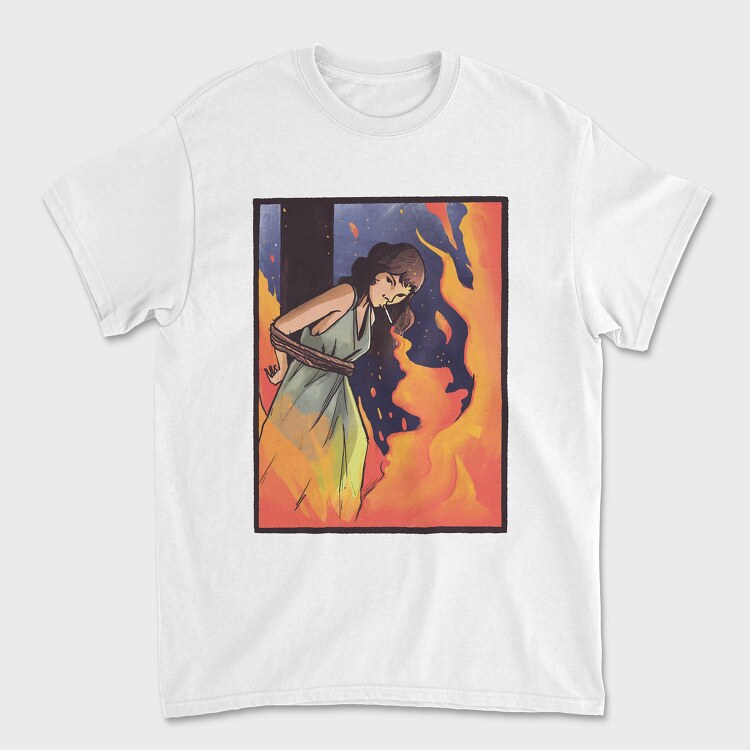 Panda Heart, Unisex Men's T-Shirt