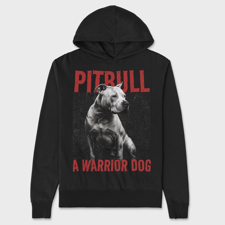 Pitbull Warrior Dog, Унисекс Мъжко Суичър