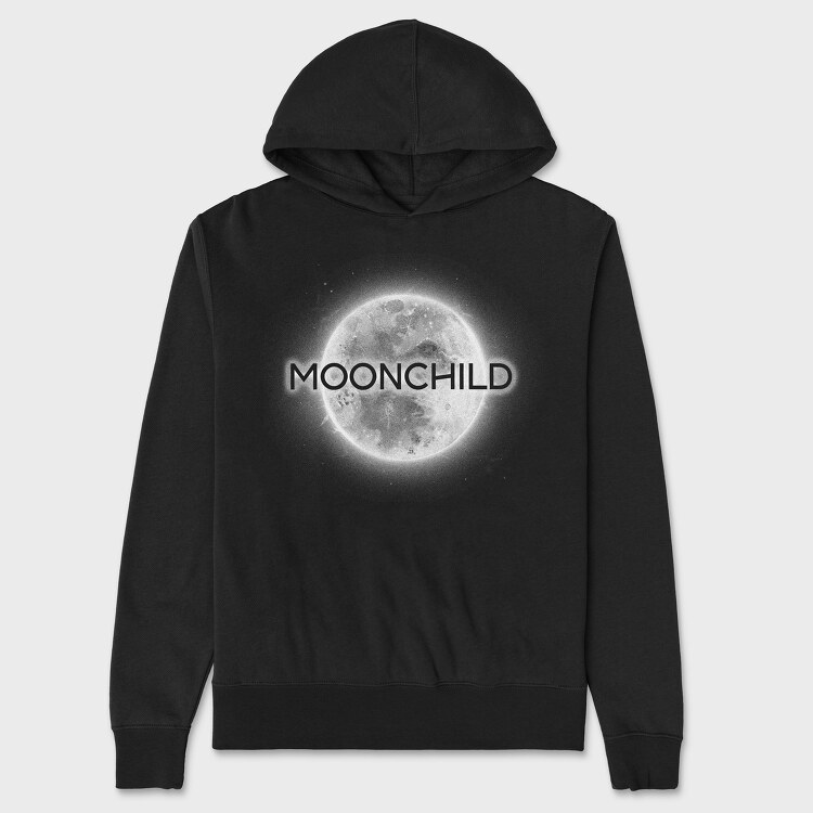 Moonchild Monochrme, Унисекс Мъжко Суичър