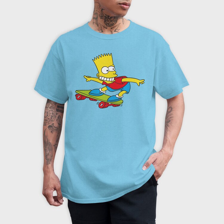 Mountain Bike Sun, Unisex Men's T-Shirt