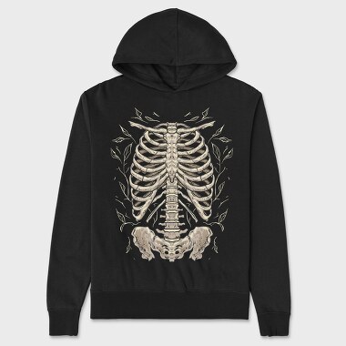 Skeleton Chest, Unisex Men's Hoodie