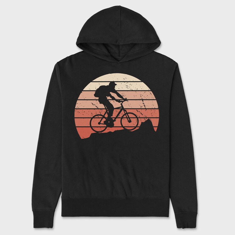 Mountain Bike Vintage, Унисекс Мъжко Суичър