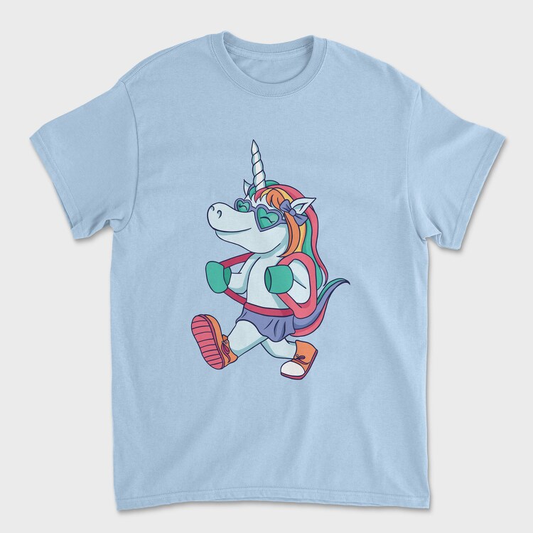 School Unicorn, Унисекс Мъжка Тениска