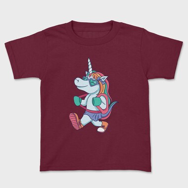 School Unicorn, Kids' T-Shirt