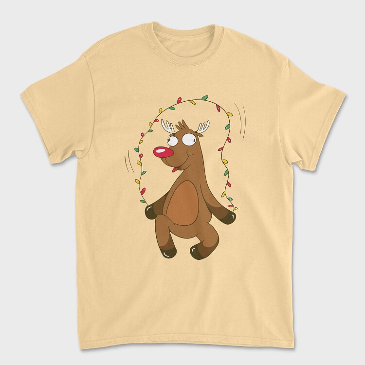 Realistic Bison, Унисекс Мъжка Тениска